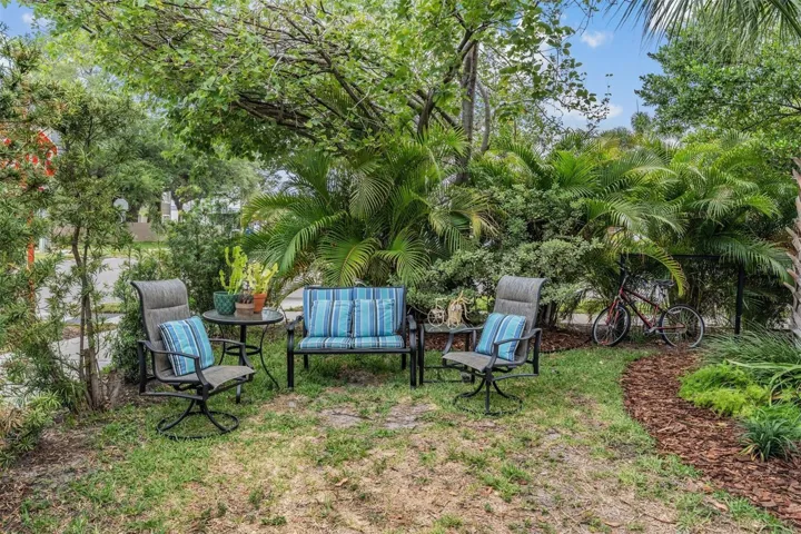 Front yard gathering area