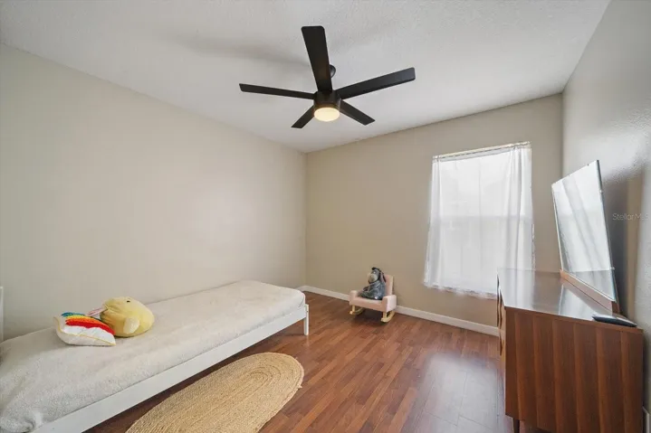 Bedroom 3 with built-in closet