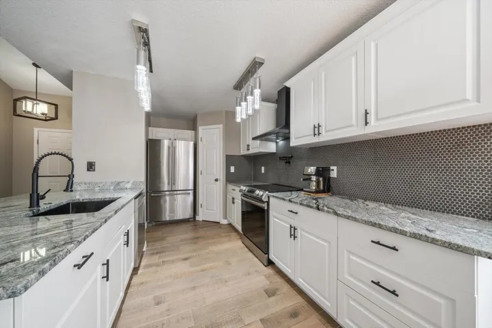 Kitchen - closet pantry and farmhouse sink