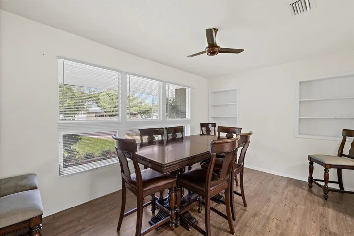 Dining Room with Built-Ins