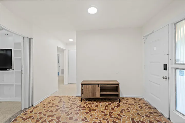 Foyer with Original Terrazzo