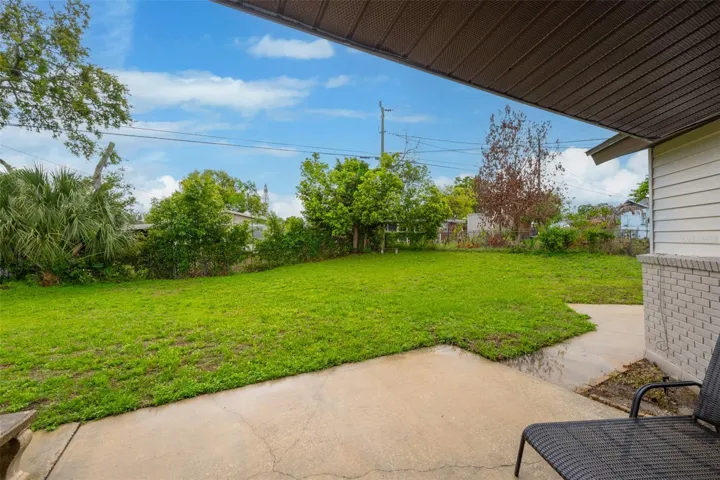 Covered Rear Patio
