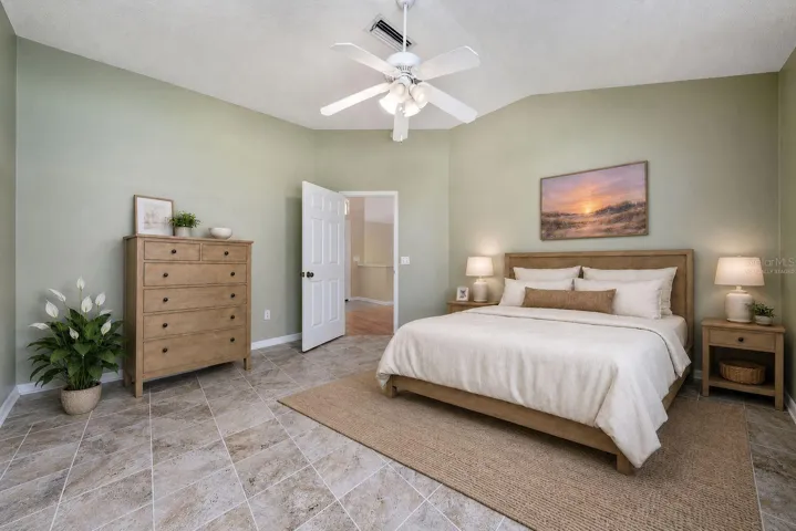 PRIMARY BEDROOM - Virtually Staged