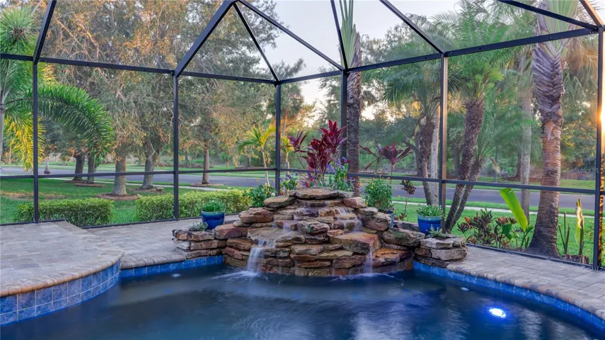 Pool Waterfall