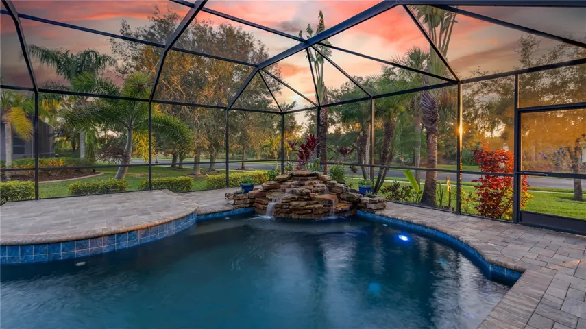 Pool Waterfall