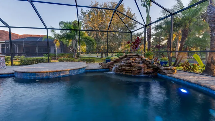 Pool Waterfall