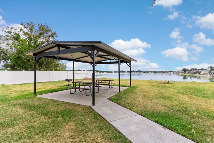 PICNIC AREA WITH HORSESHOE & GRILL