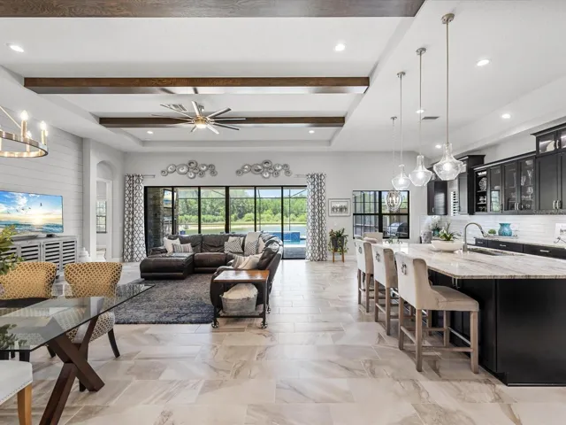 Open floor plan