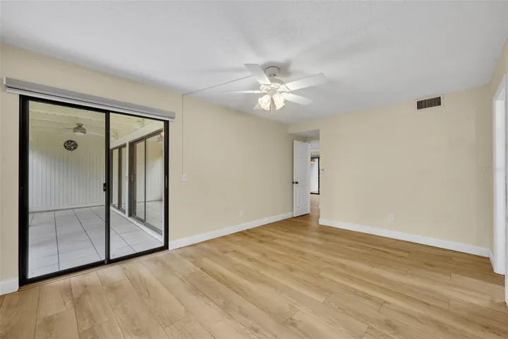 Primary Bedroom Opens to Porch