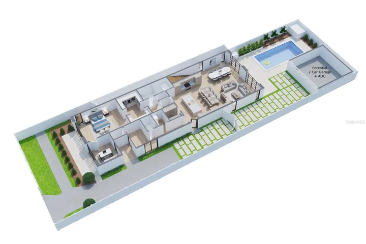 First Floor and site plan