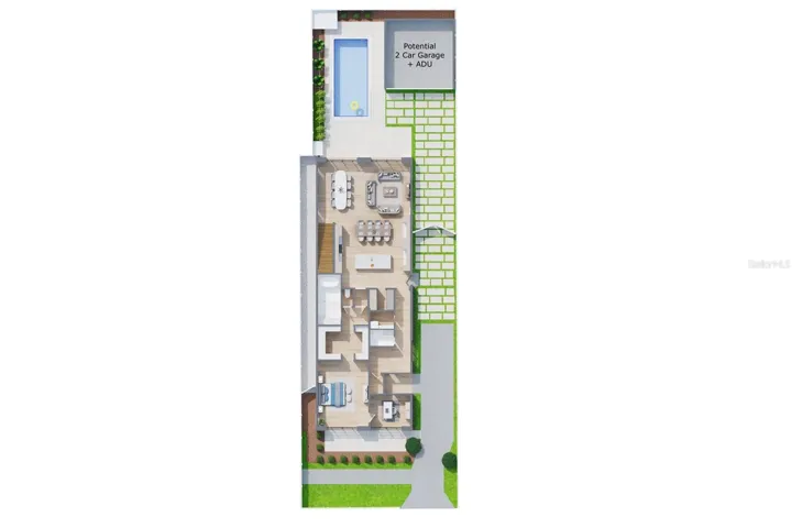 First Floor and site plan