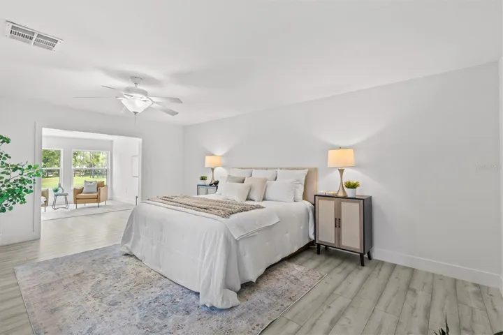 Upstairs Primary suite