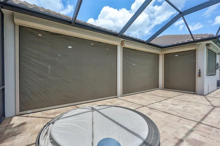 remote controlled roll down hurricane shutters
