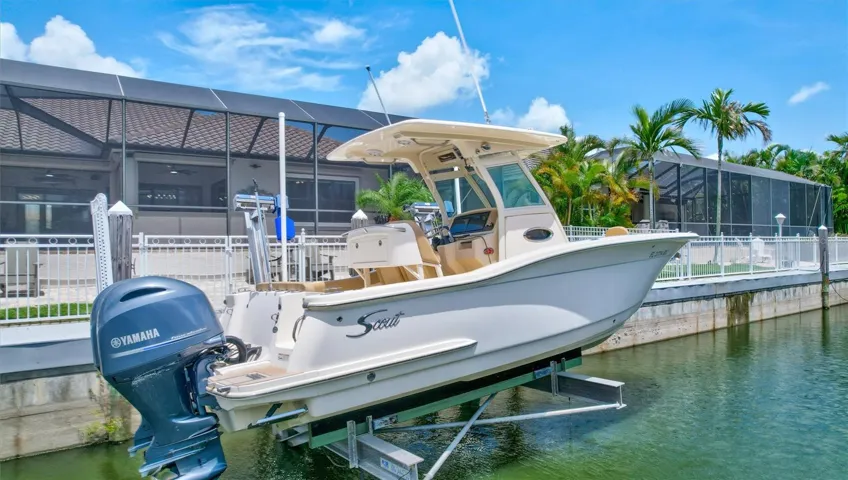 2019 Scout 255LXF twin Yamaha 150's