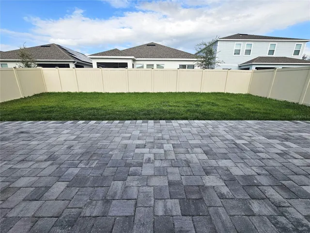 Fenced Backyard