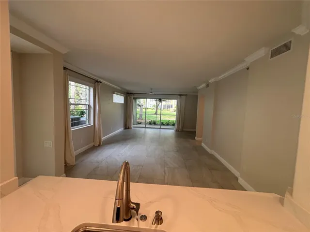 kitchen to living room