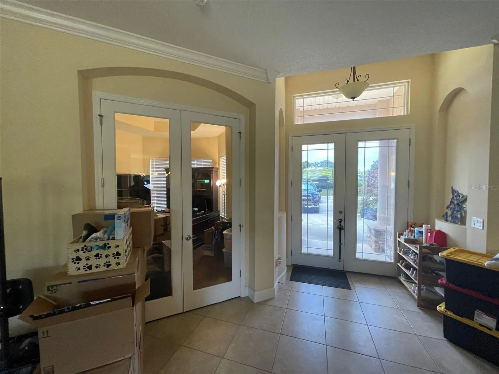 entry to 4th bedroom/office w/ closet