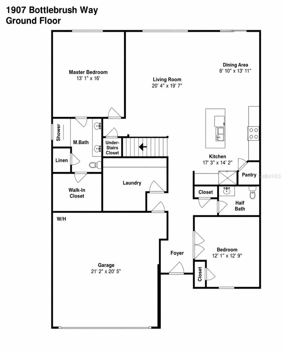 First-floor layout