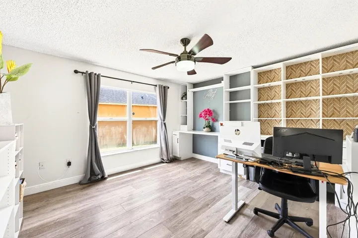 Main floor 5th bedroom/flex/office space.