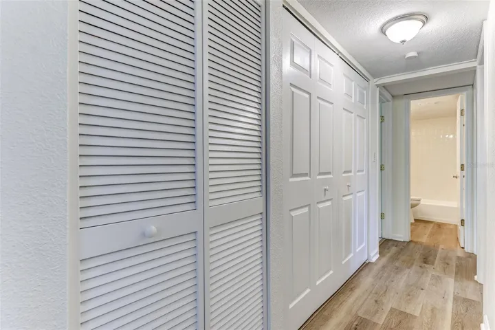 Hallway and Storage Closet