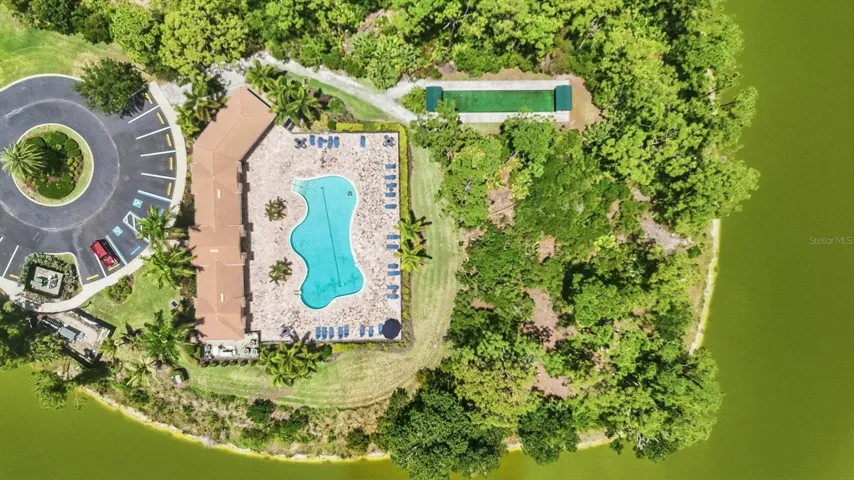 Beautiful community clubhouse and pool