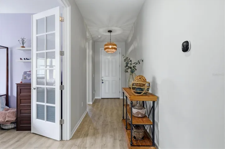 Front entry with den/office/bedroom 3 to left