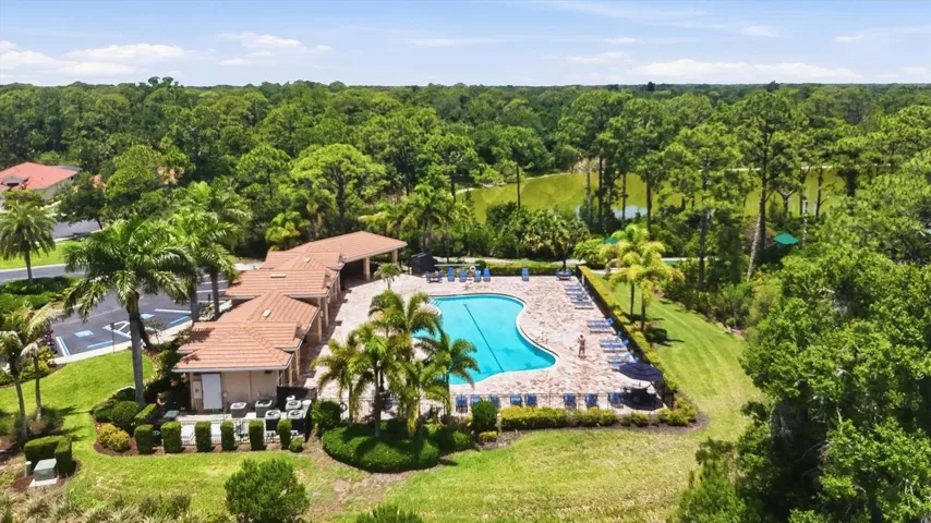 Beautiful community clubhouse and pool