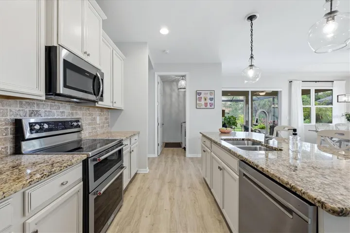 Good location for this laundry - beside the kitchen