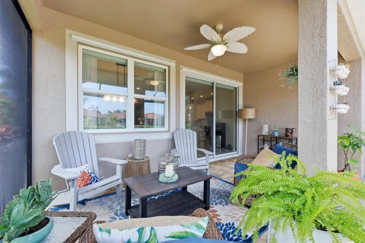 Spacious lanai