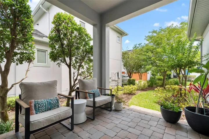 Covered Rear Porch