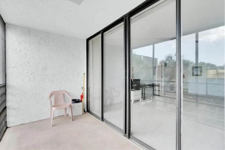 Large screened in patio