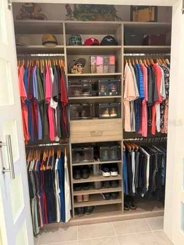 Large built in Closet Storage