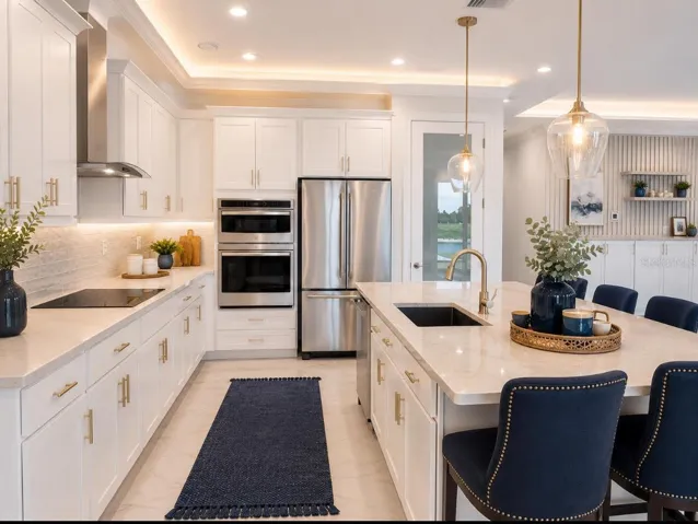 Stagged Kitchen