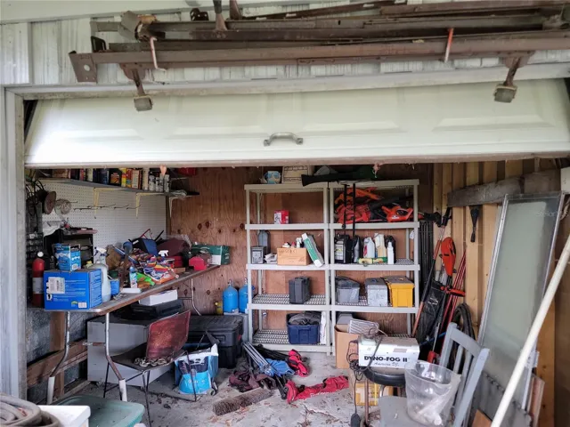 Enclosed Storage at Cottage
