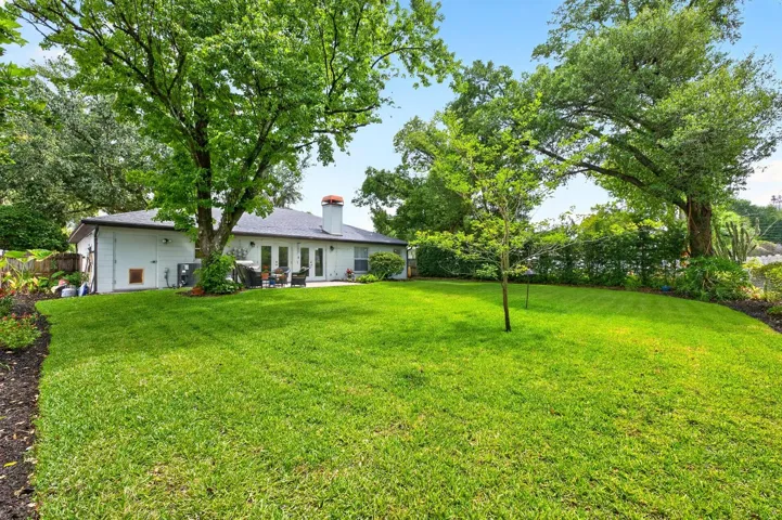 View of the back of the home.