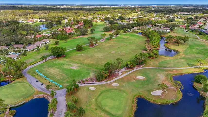 Golf course & driving range