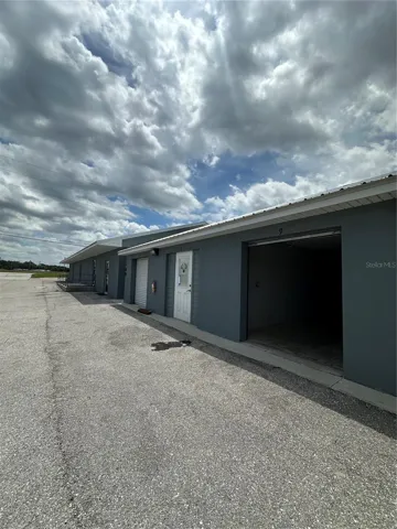 Outside of unit (left)