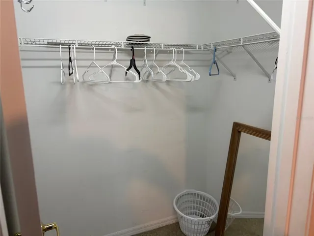 Lots of closet space