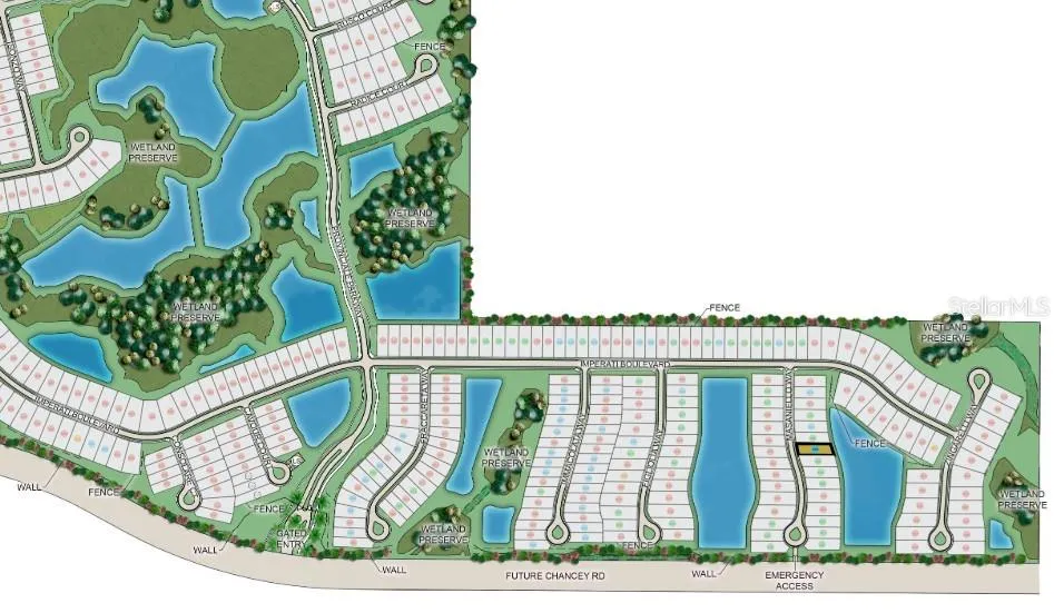 3888 Masaniello Way Site Map