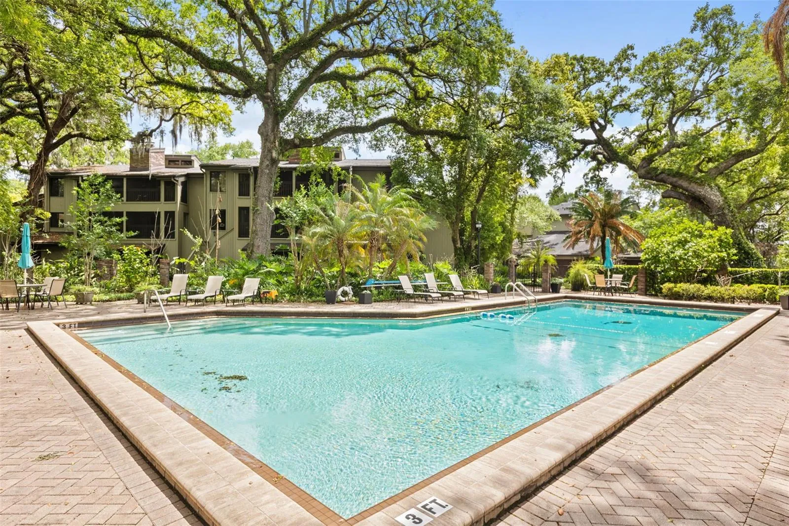 resort style community pool