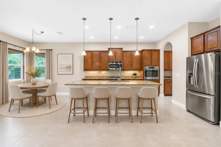 STAGED KITCHEN / DINING