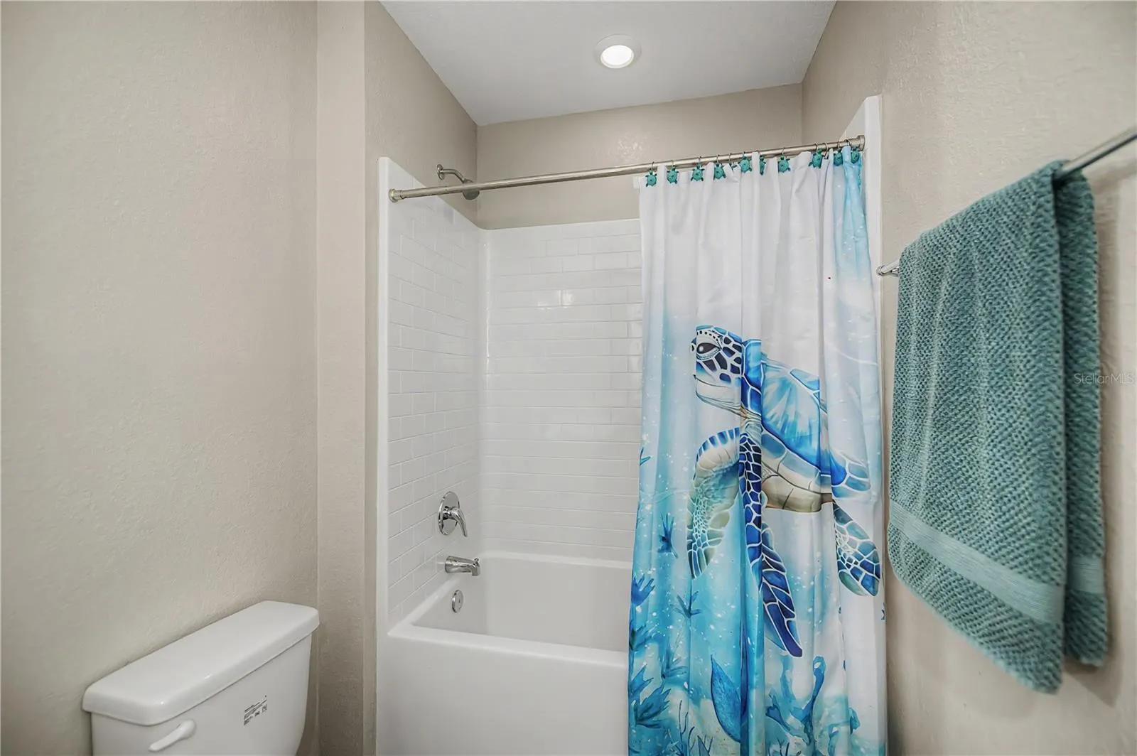 Guest Bathroom with Tub/Shower Combo.