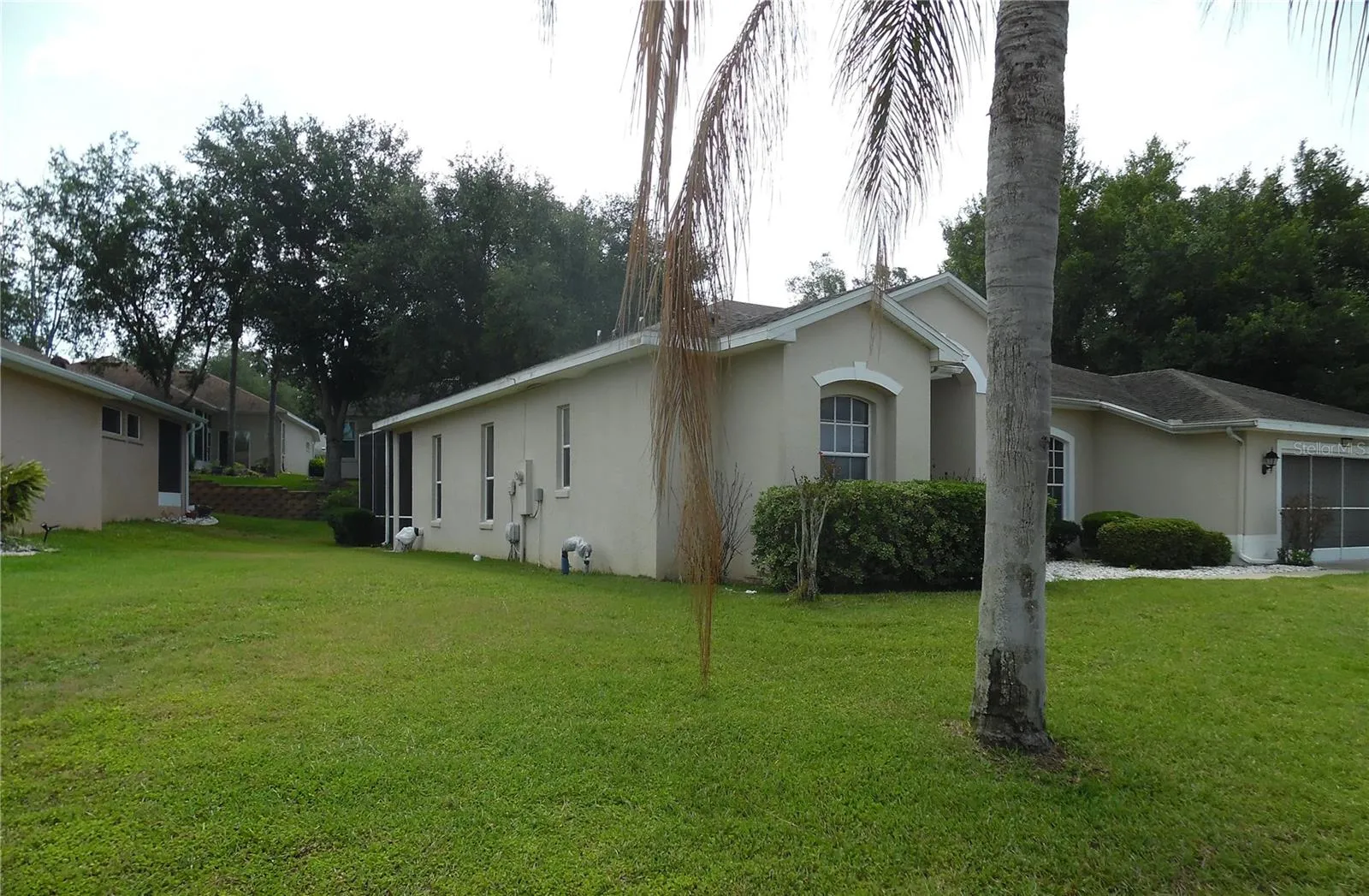 Front left side of home