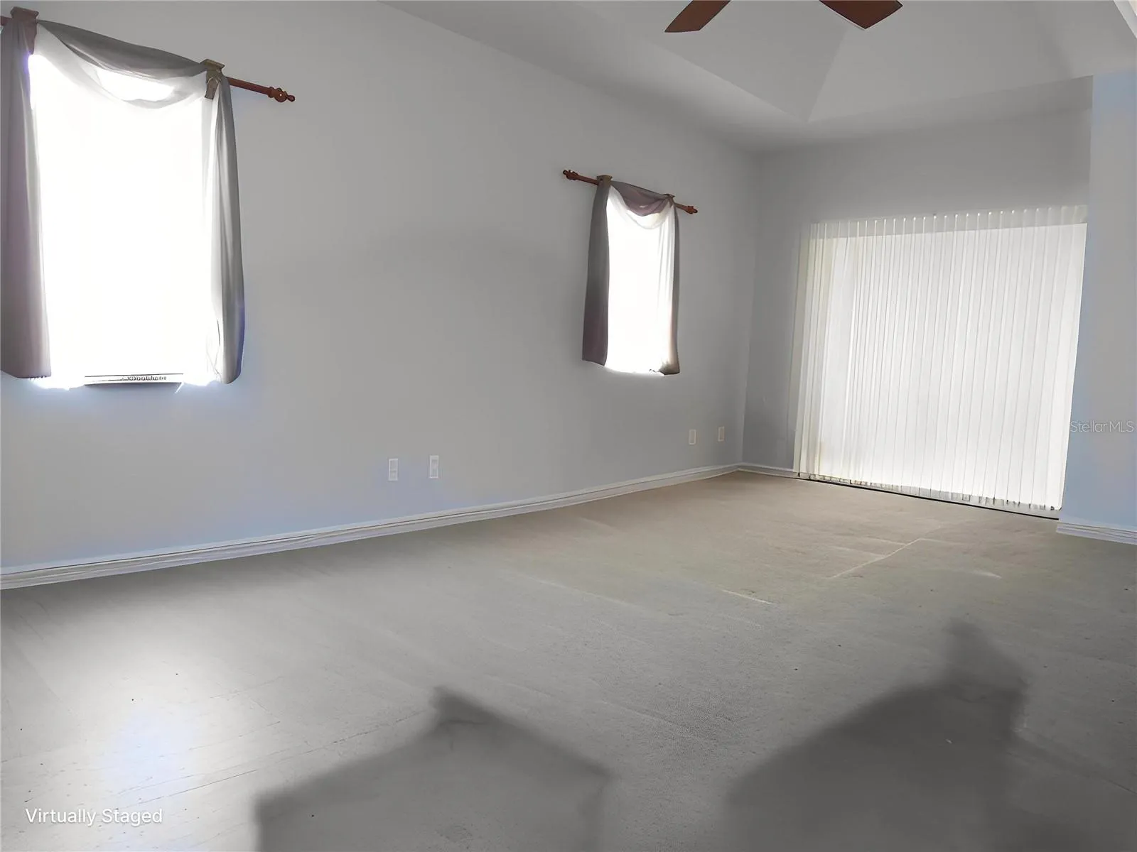 Master Bedroom with furniture virtually removed