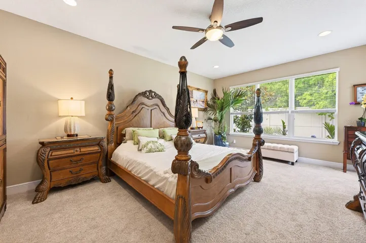 Extended primary suite.