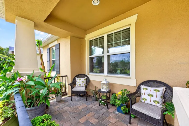 Large covered front porch.