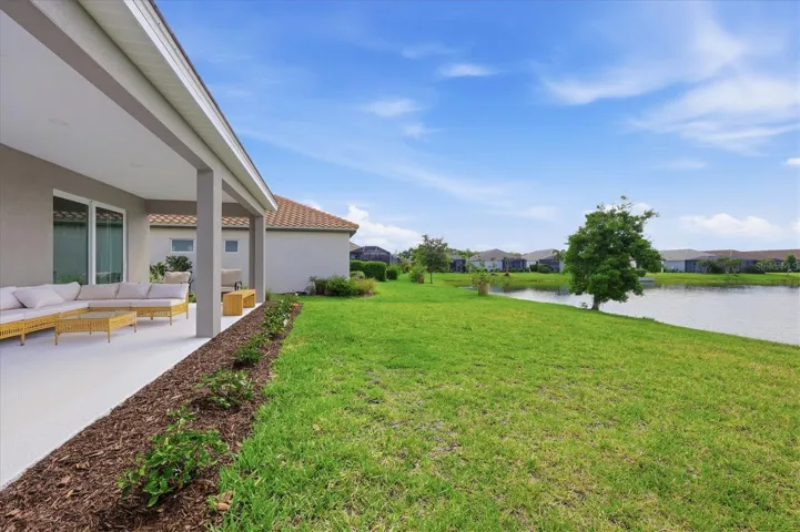 LARGE back yard space