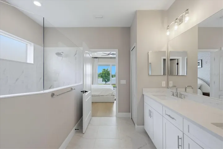 Master bathroom