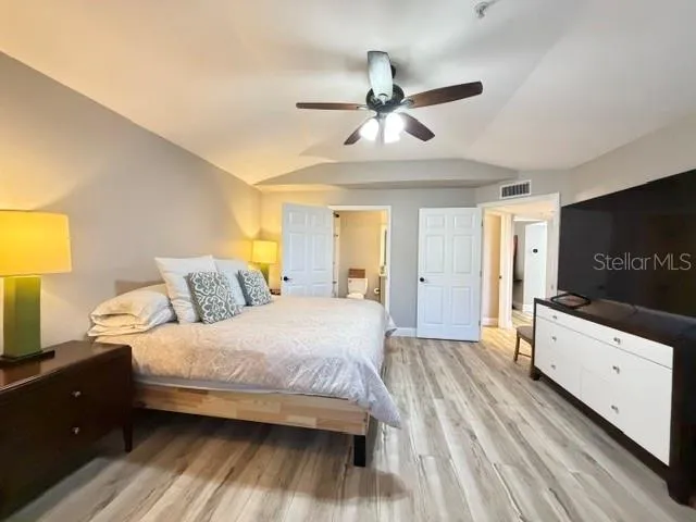 Vaulted ceiling & LVF