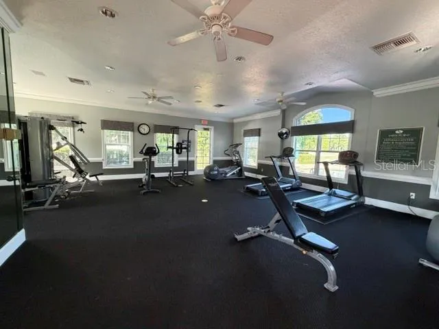 Clubhouse gym